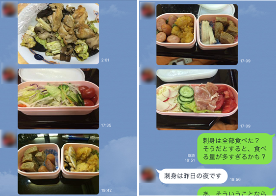 KHさんの食事内容